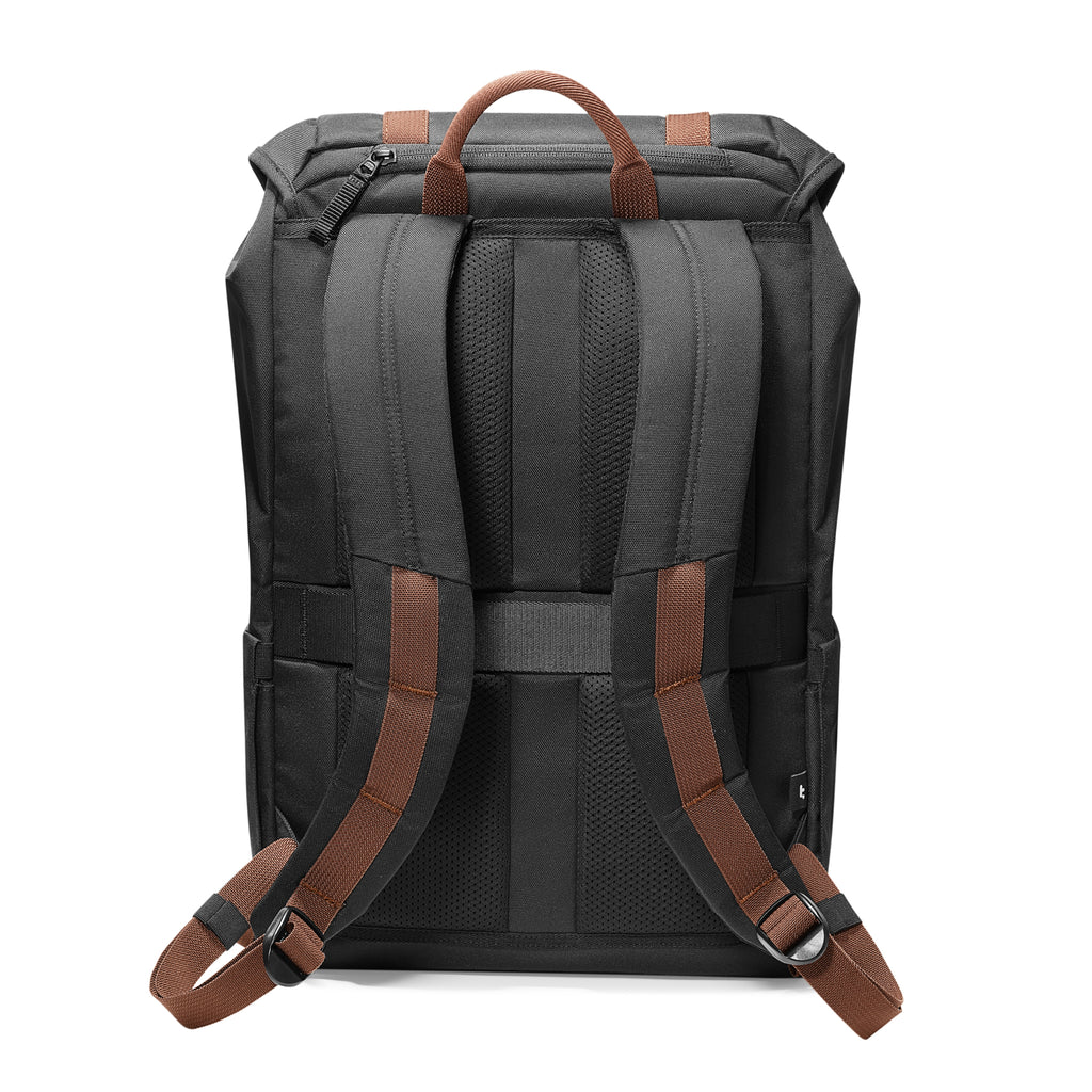 tomtoc VintPack 15.6" Laptop Backpack - Black(TA1M1D1) - 3