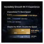 TP-Link Archer TBE552E BE9300 Wi-Fi 7 Bluetooth 5.4 PCIe Adapter(Archer TBE552E) - 9