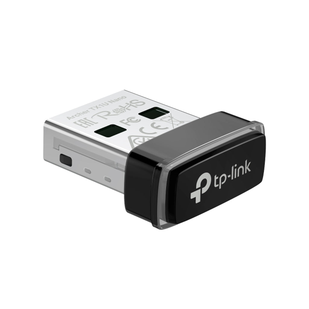 TP-Link AX300 Nano Wi-Fi 6 Wireless USB Adapter(Archer TX1U Nano) - 2