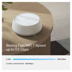 TP-Link Deco BE22 BE3600 Whole Home Mesh Wi-Fi 7 System - 3 Pack(Deco BE22(3-pack)) - 4