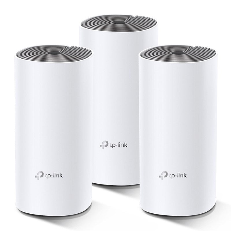 TP-Link Deco E4 AC1200 Whole Home Mesh Wi-Fi Router System - 3 Pack(Deco E4(3-pack)) - 1