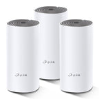 TP-Link Deco E4 AC1200 Whole Home Mesh Wi-Fi Router System - 3 Pack(Deco E4(3-pack)) - 1