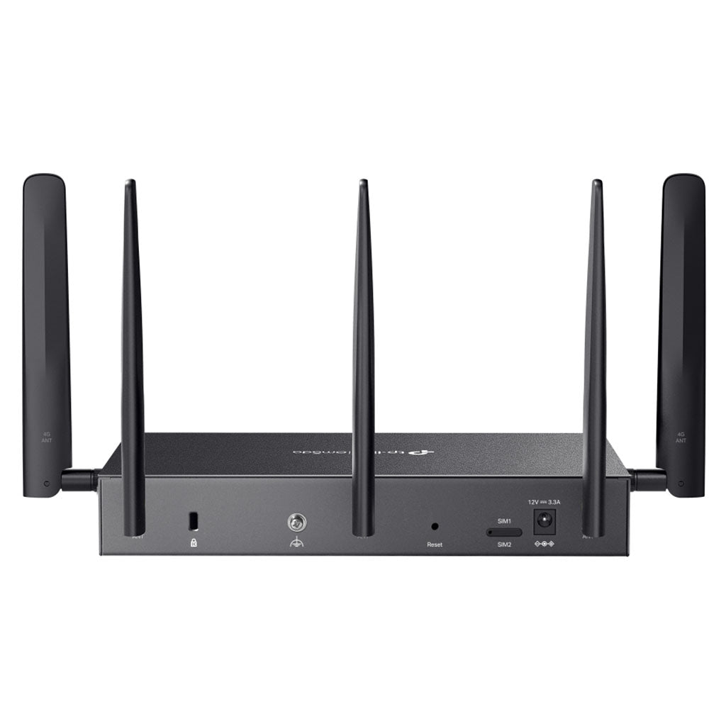 TP-Link DR3650v-4G Omada 4G+ Cat6 AX3000 Wi-Fi 6 Gigabit Desktop DSL Gateway(DR3650v-4G) - 4