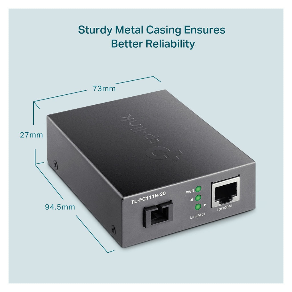 TP-Link FC111B-20 Media Converter(FC111B-20) - 2