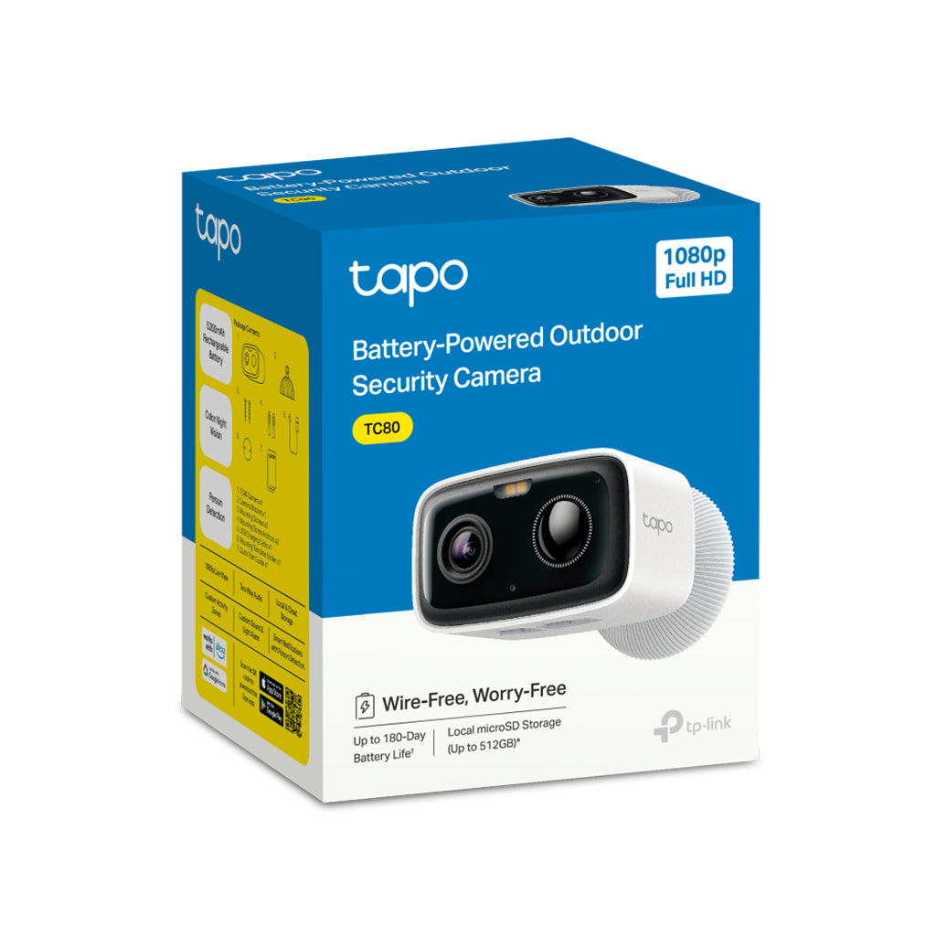 TP-Link TC80 Smart Wire-Free Outdoor Security Camera(TC80) - 4