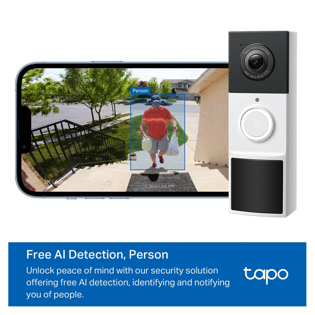 TP-Link TD21 Tapo Video Doorbell Camera(TD21) - 8