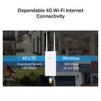 TP-Link TL-MR100-Outdoor 4G LTE 300 Mbps Wi-Fi Outdoor Router(TL-MR100-Outdoor) - 7