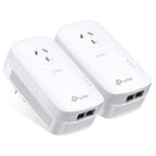 TP-Link TL-PA9020PKIT AV2000 2 Port Gigabit Passthrough Powerline Starter Kit(TL-PA9020P KIT) - 1