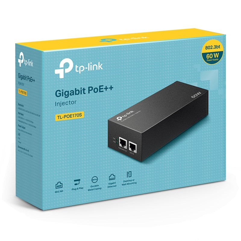 TP-Link TL-POE170S PoE++ Injector(TL-POE170S) - 2