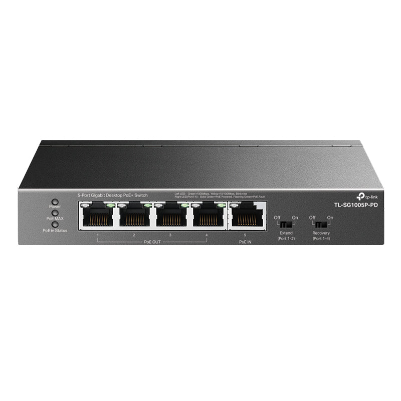 TP-Link TL-SG1005P-PD 5-Port Gigabit Desktop PoE+ Switch(TL-SG1005P-PD) - 1