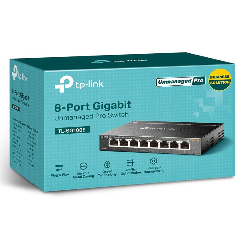 TP-Link TL-SG108E 8-Port Gigabit Easy Smart Switch(TL-SG108E) - 3