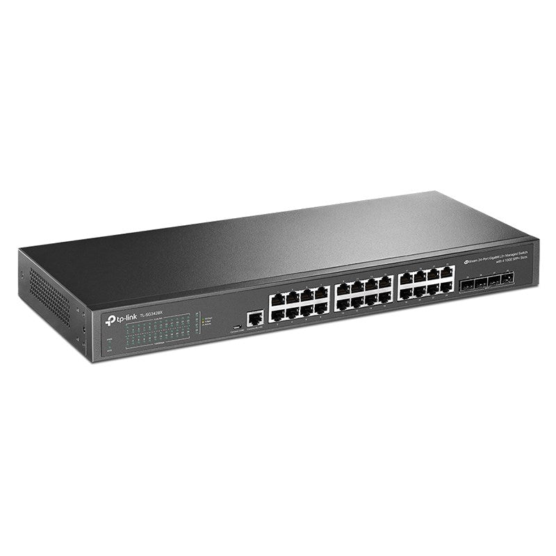 TP-Link TL-SG3428X JetStream 24-Port Gigabit L2+ Managed Switch w/ 4 SFP+ Slots(TL-SG3428X) - 2