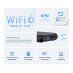 TP-Link TL-WR3002X Gigabit Wi-Fi 6 Portable Travel Router(TL-WR3002X) - 4