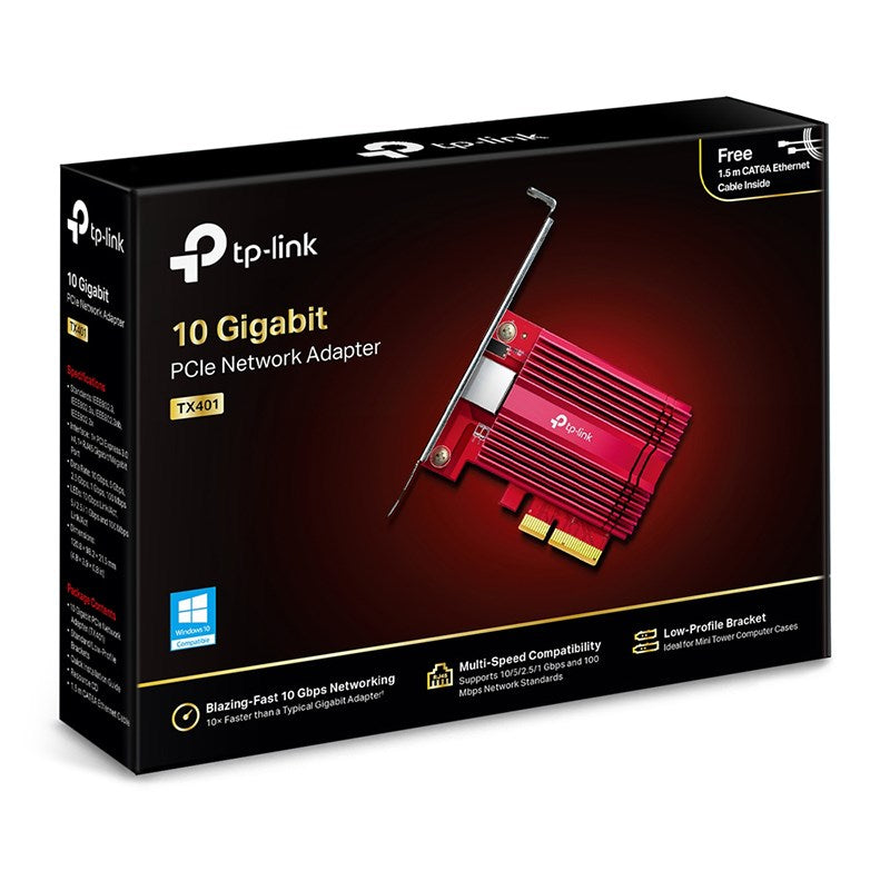 TP-Link TX401 10Gigabit PCI Express Network Adapter(TX401) - 4