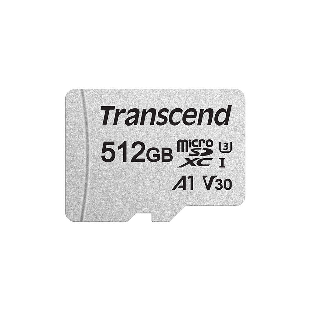 Transcend 300S 512GB UHS-I U3 A1 microSD with Adapter(TS512GUSD300S-A) - 1