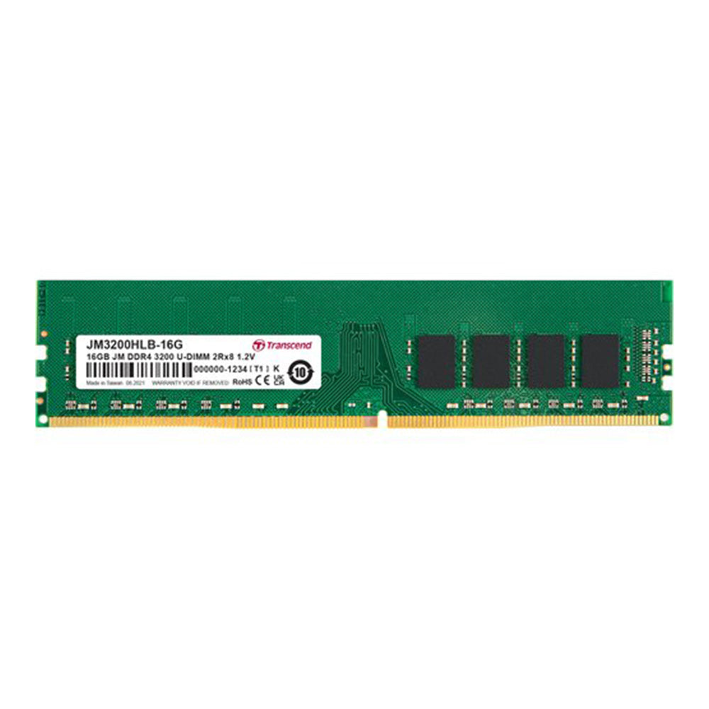 Transcend JetRAM 16GB DDR4 3200MHz Desktop Memory(JM3200HLB-16G) - 1