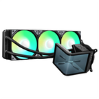 TRYX PANORAMA SE ARGB L-Shaped AMOLED 360mm Liquid CPU Cooler - Black(L-P360L-AM3M-G0K) - 2