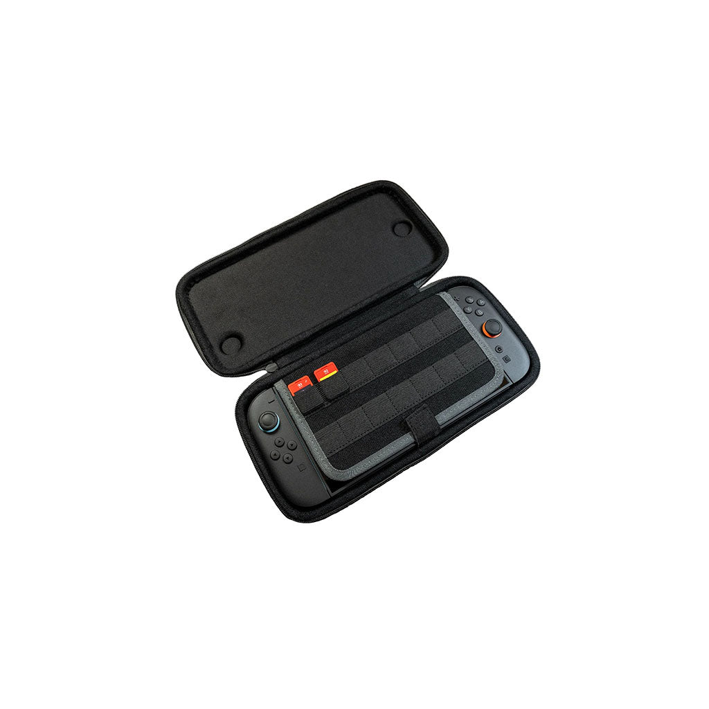 Turtle Beach PlayTrek Slim Nintendo Switch 2 Slim Case - Charcoal Black(TBA-8203-85) - 2