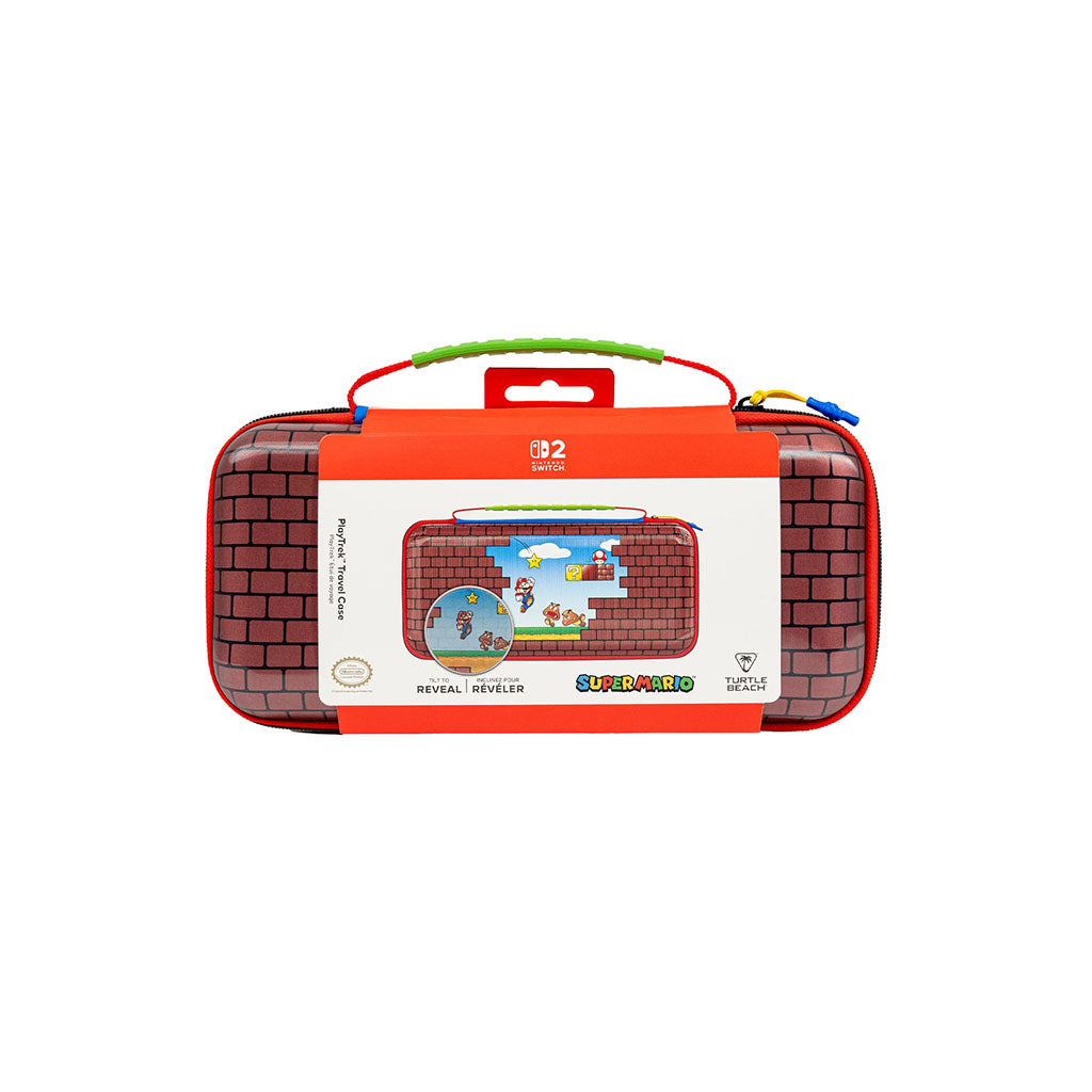 Turtle Beach PlayTrek Travel Nintendo Switch 2 Travel Case - Mario Bricks(TBA-8202-65) - 2