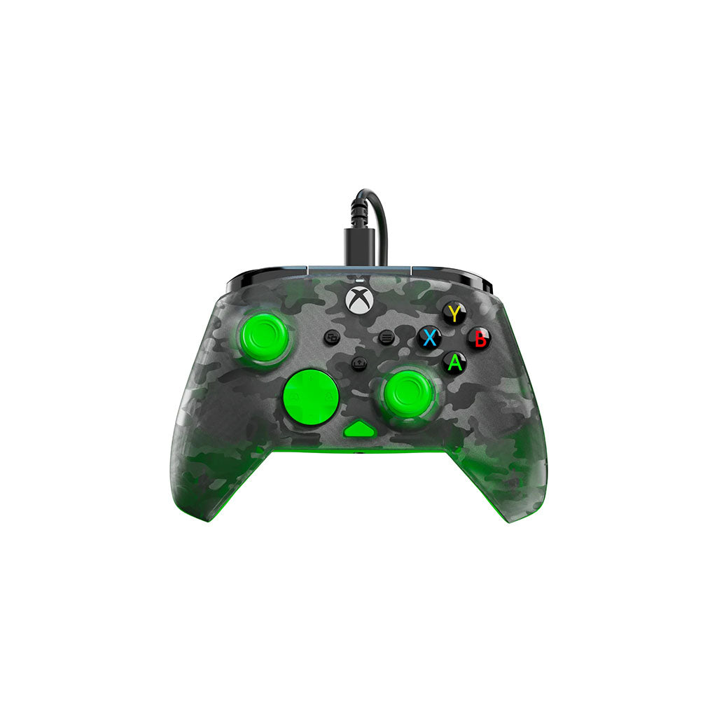 Turtle Beach REMATCH Core Wired Gaming Controller - Ghost Black Camo/Green(TBC-2001-55) - 1