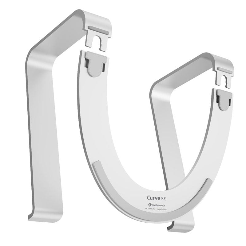 Twelve South Curve SE Stand for MacBooks and Laptops - Silver(TS-2256) - 2
