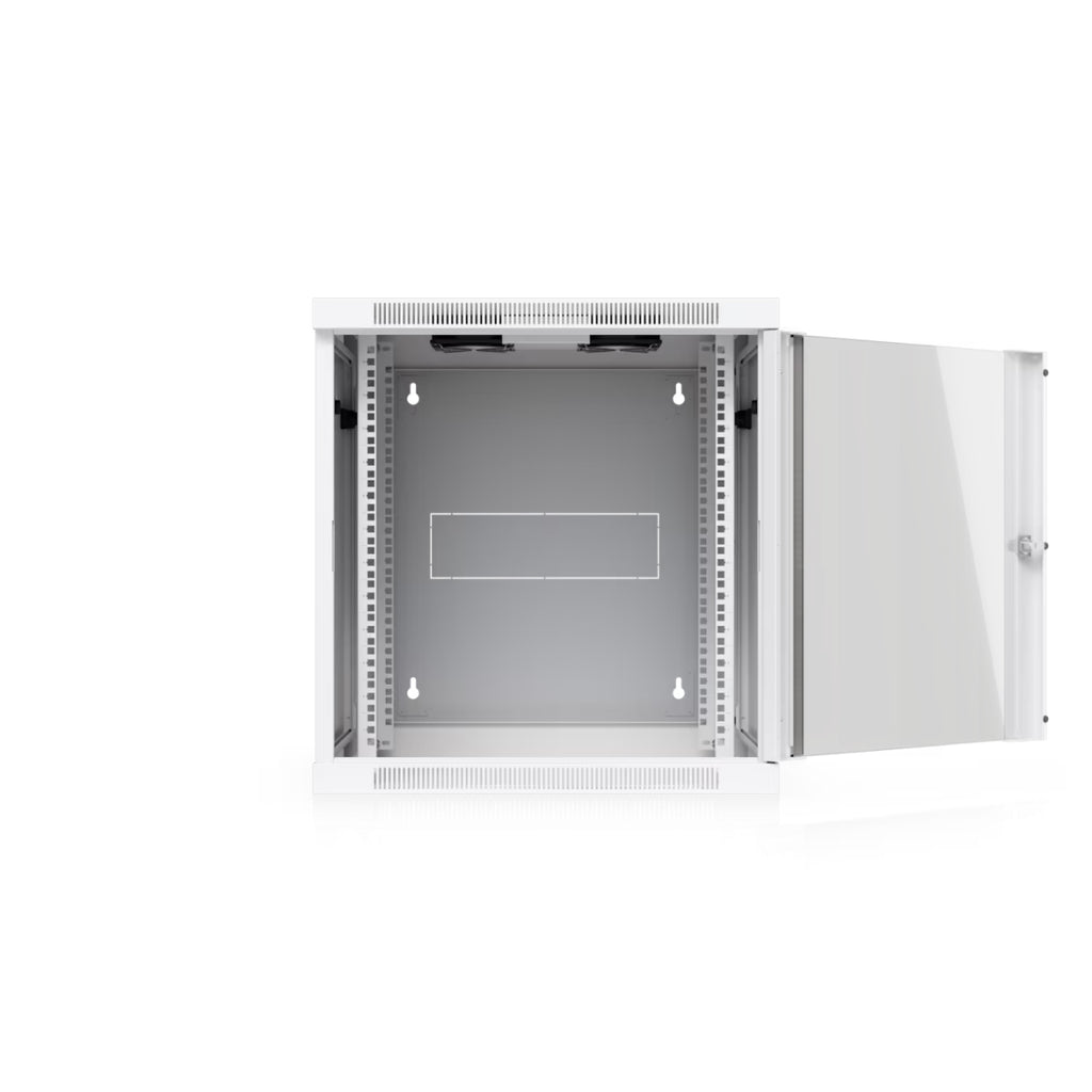 Ubiquiti 12U Fully Assembled Tempered Glass Wall-Mount Rack Cabinet(UACC-Rack-12U-Wall-SW-G) - 2
