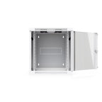 Ubiquiti 12U Fully Assembled Tempered Glass Wall-Mount Rack Cabinet(UACC-Rack-12U-Wall-SW-G) - 2