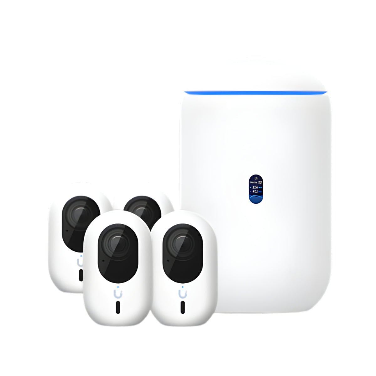 Ubiquiti Advanced Home Surveillance Bundle - 4 Instant Cameras Pack(NHU-UDR7-G6-INS-4) - 1