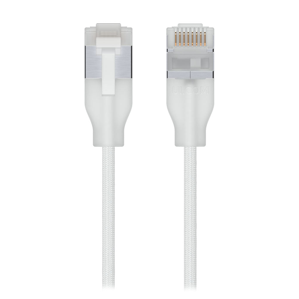 Ubiquiti Networks 0.15m CAT6A 10 GbE UniFi Premium Patch Cable(UACC-Cable-Patch-EL-C6A-0.15M-W) - 2