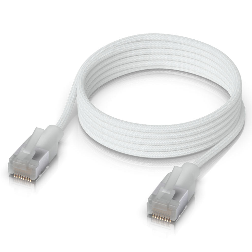 Ubiquiti Networks 1m CAT6A 10 GbE UniFi Premium Patch Cable(UACC-Cable-Patch-EL-C6A-1M-W) - 1