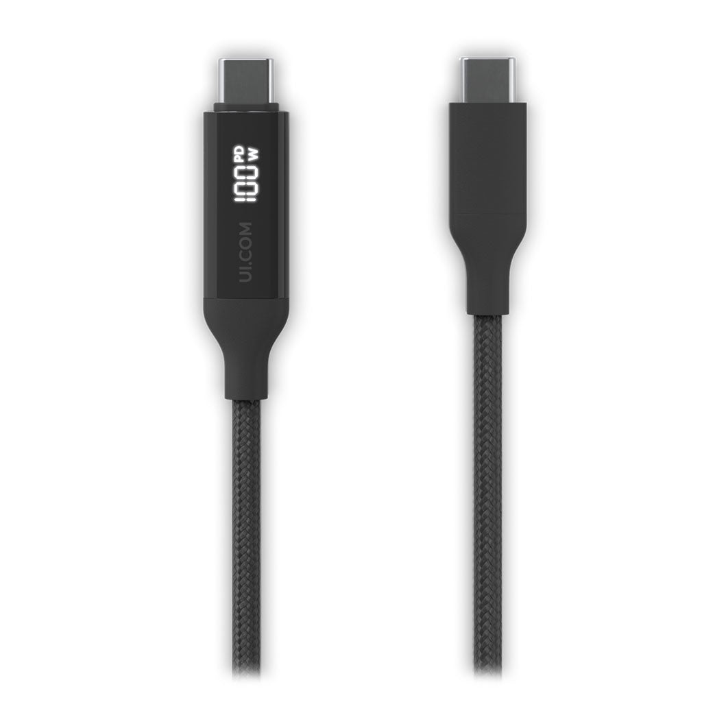 Ubiquiti Networks 2m USB-C Cable with Charge Display(UACC-Cable-USB-100W-2M-BK) - 2