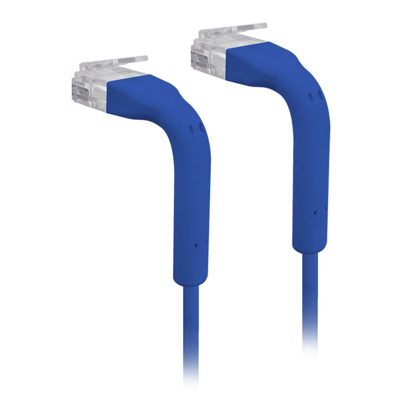 Ubiquiti Networks UniFi 22cm CAT6 Bendable Ends Ethernet Patch Cable - Blue(U-Cable-PATCH-RJ45-BL) - 1