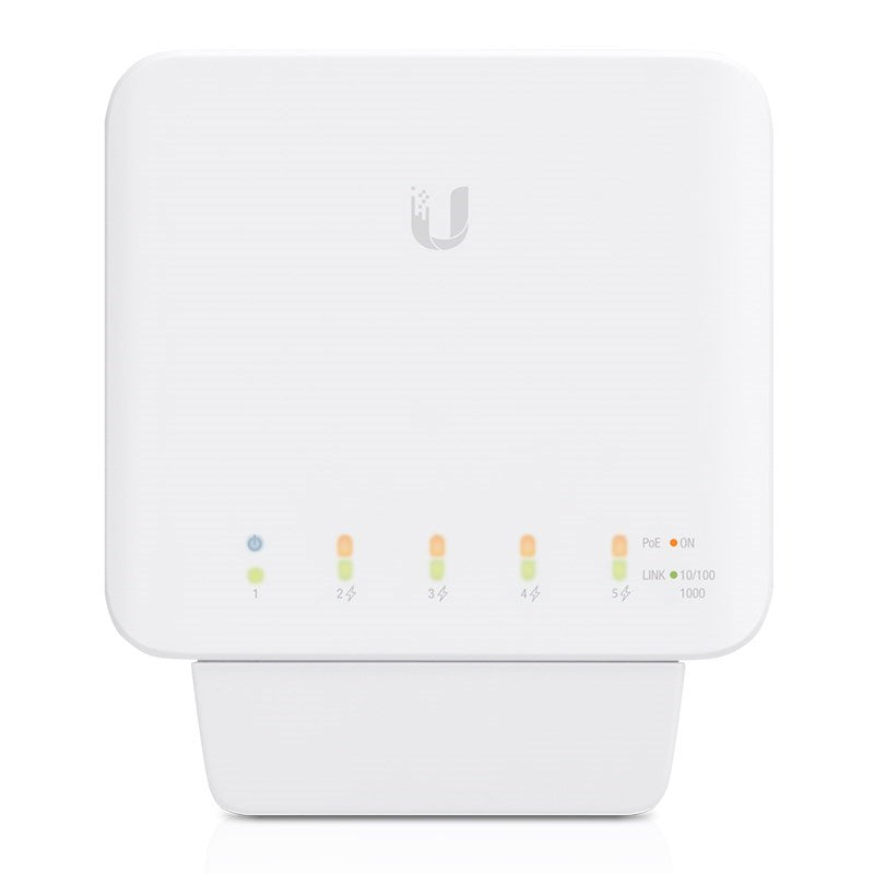 Ubiquiti Networks USW-Flex 5-Port Layer 2 Gigabit Switch w/ PoE Support - 3 Pack(USW-Flex-3) - 5