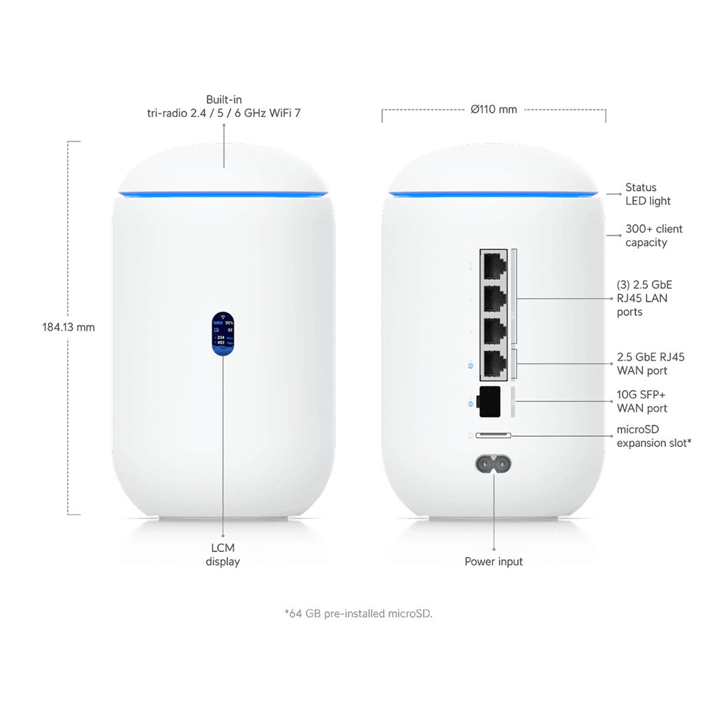 Ubiquiti UniFi Dream Router 7(UDR7) - 7