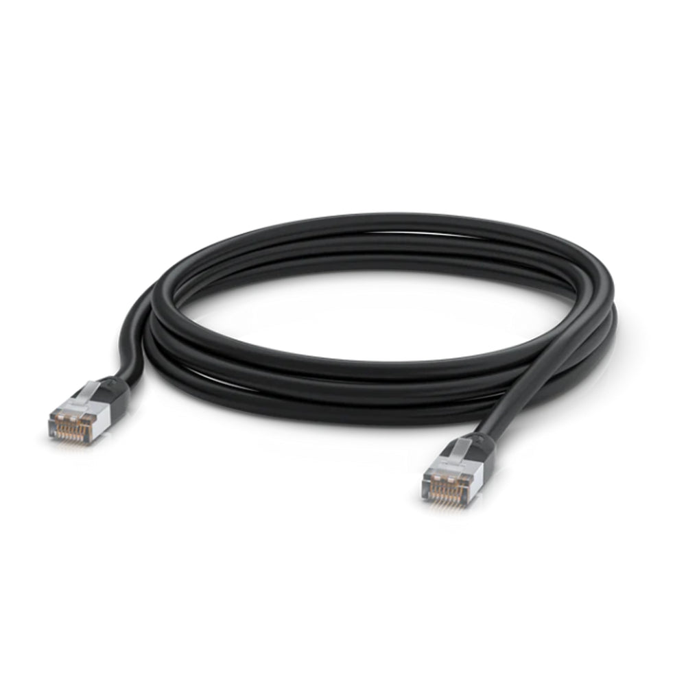 Ubiquiti UniFi Patch 3M Cable Outdoor - Black(UACC-Cable-Patch-Outdoor-3M-BK) - 1