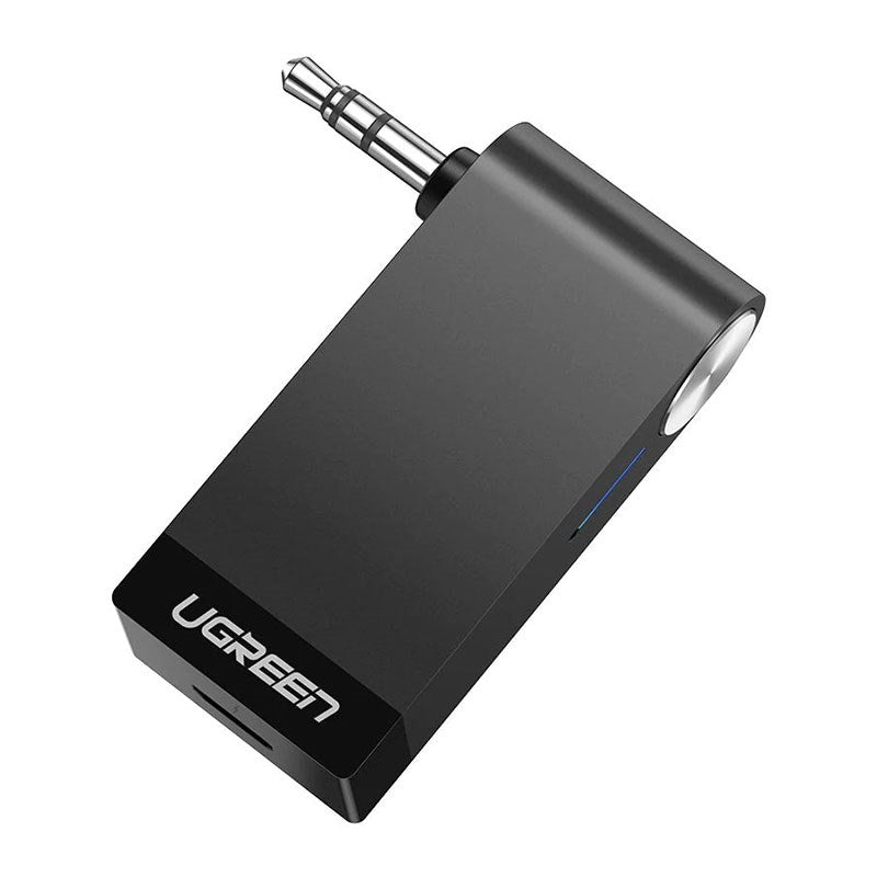 Ugreen 30348 3.5mm Bluetooth Stereo Audio Adapter with Built-in Mic - Black(30348) - 1