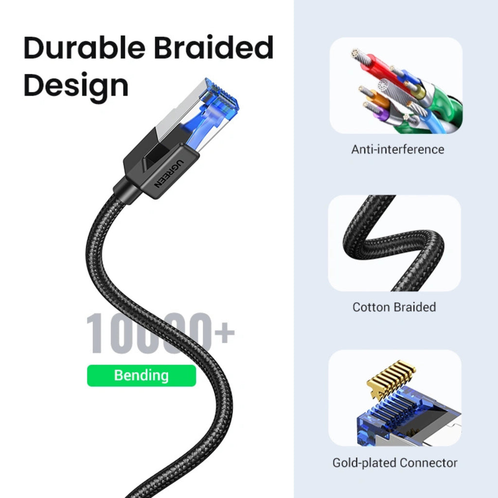 UGREEN 30800 20m Cat8 Ethernet RJ45 Cable(30800) - 9