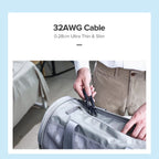 UGREEN 70331 0.5m Cat6a Ethernet RJ45 Cable - Black(70331) - 6