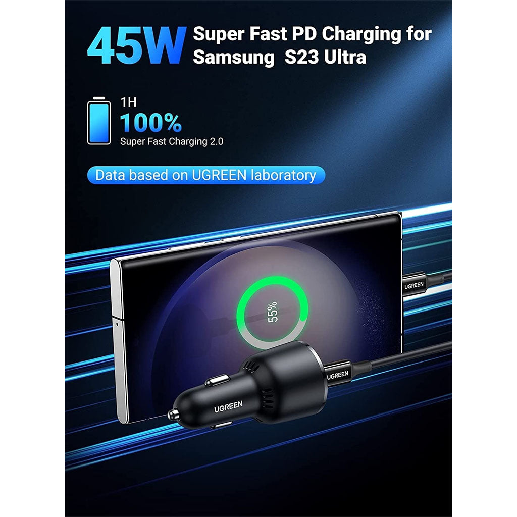 Ugreen 90645 63W USB-C Car Charger(90645) - 3