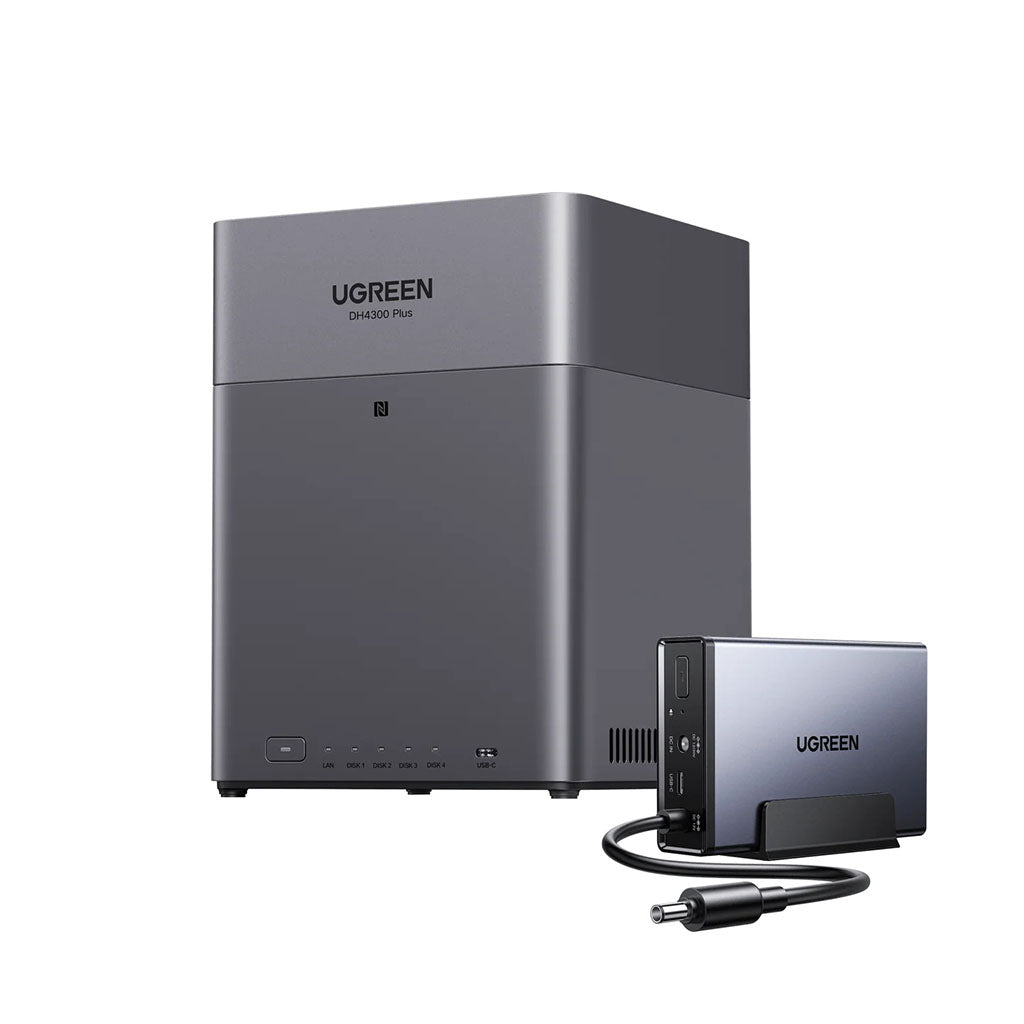 Ugreen NASync DH4300 Plus 4-Bay Diskless NAS Rockchip A76+A55 CPU 8GB RAM(95989) - 3