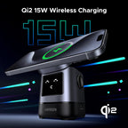 UGREEN Uno 15W Qi2 2-in-1 Magnetic Wireless Charger(45775) - 6