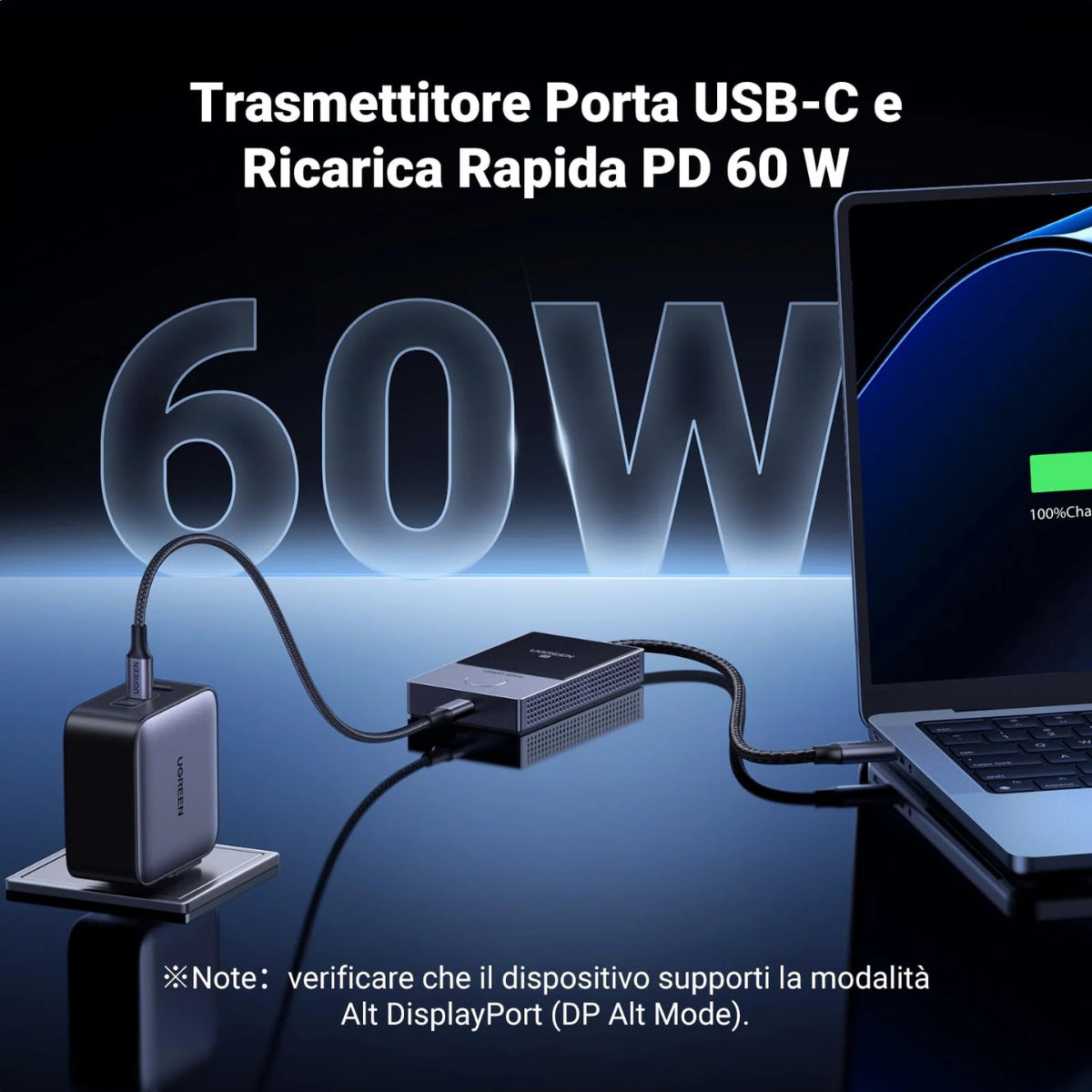 UGREEN Wireless HDMI TX RX Transmitter(35031A) - 4