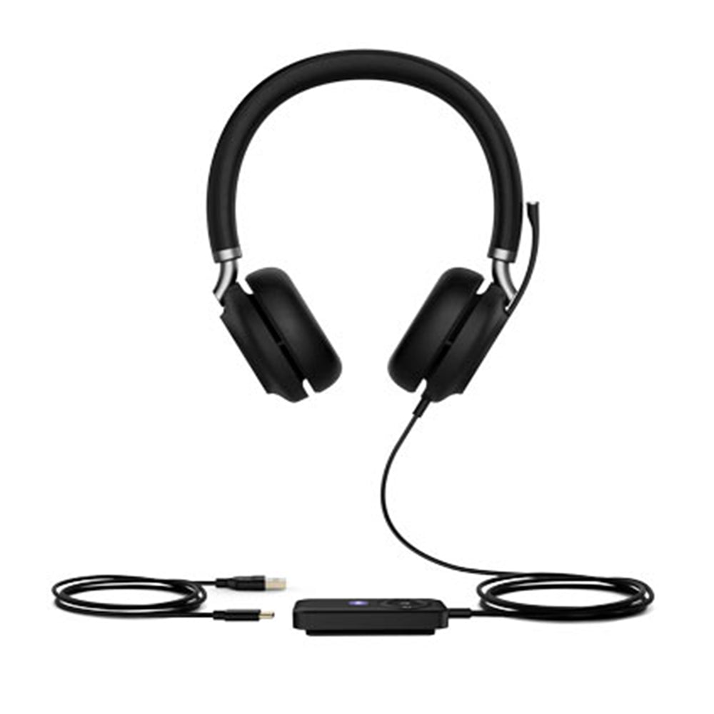 Yealink UH38 Wired MS MONO Noise Cancelling Bluetooth & USB-A Headset(UH38-MONO-TEAMS-W/O-BAT) - 2