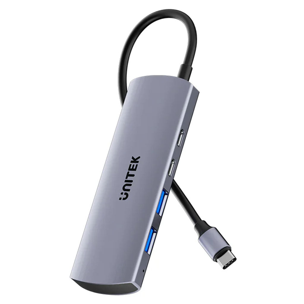 Unitek uHUB Q4 4-in-1 10Gbps USB-C Hub(H1112DGY01) - 1