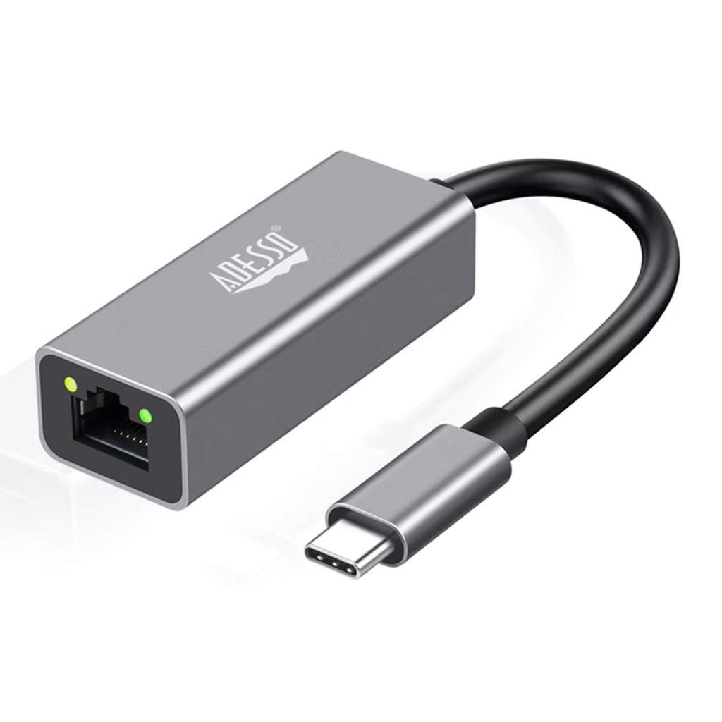 Adesso USB-C to Ethernet Network Adapter(AUH-5000) - 1
