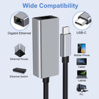 Adesso USB-C to Ethernet Network Adapter(AUH-5000) - 4