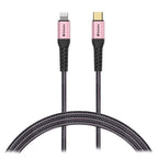 Verbatim 120cm Tough Max Type-C to Lightning Cable - Rose Gold(66050) - 1