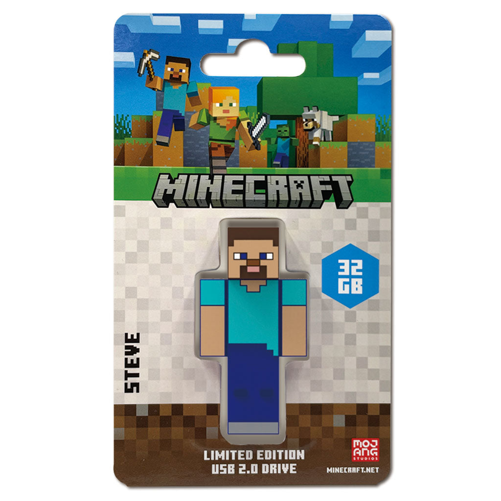 Verbatim 32GB Minecraft Collectors Edition USB Flash Drive - Steve(66978) - 2
