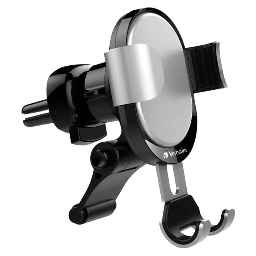 Verbatim Car Air Vent Phone Holder - Silver(66114) - 1
