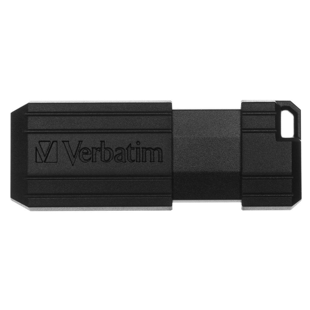 Verbatim Store n Go Pinstripe USB Flash Drive 16GB - Black(49063) - 3